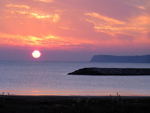 ocean sunset sea sun beach horizon shore culm flickraward