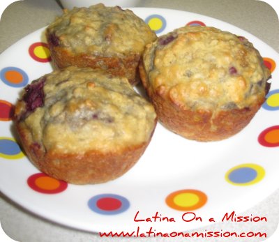 Raspberry Lemon Yogurt muffins! Recipe