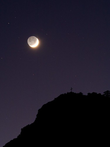 autumn sky moon night stars landscape geotagged colorado cross hill sanluisvalley conejoscounty lasmesitas