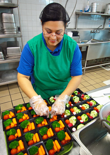 Last fiscal year, AMS purchased more than 272 million pounds of fresh fruits and vegetables. The new produce pilot program will increase these figures, expanding the opportunity for qualified vendors to supply fresh, quality fruits and vegetables to schools. USDA Photo Courtesy of Bob Nichols.