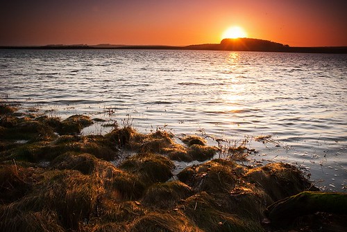 sunset river scotland aberdeenshire shoreline ellon ythan