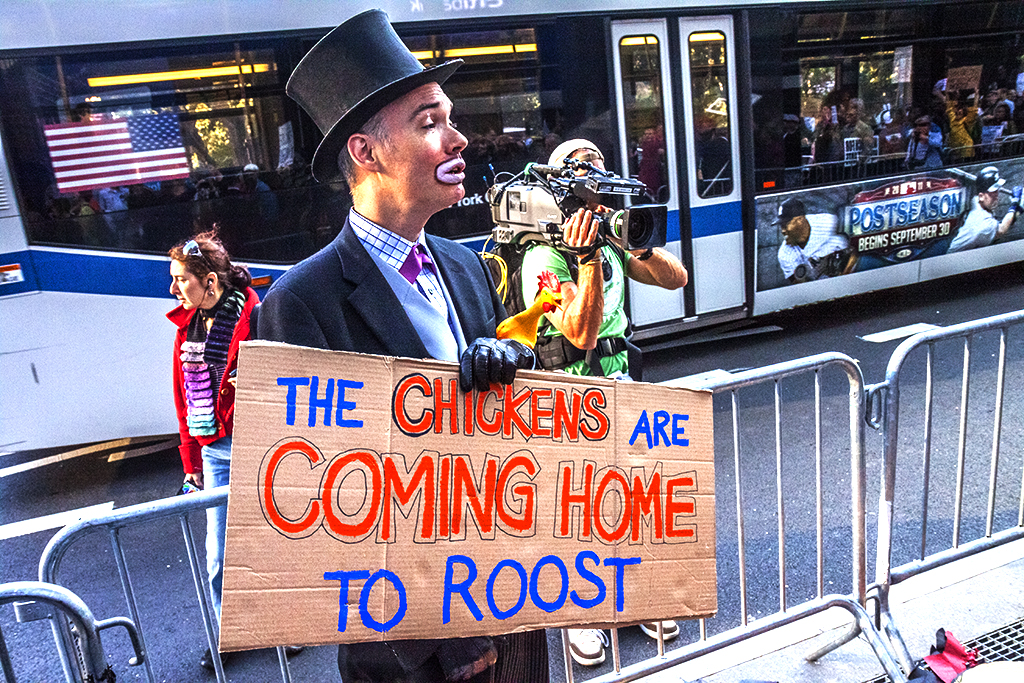 THE-CHICKENS-ARE-COMING-HOME-TO-ROOST--Manhattan