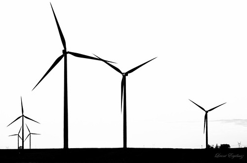 sunset bw windmill illinois nikon energy sigma clean f28 windfarm 70200mm chicagoist d7000 leventeryilmaz