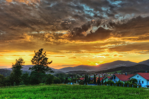 leica sunset germany deutschland bavaria abend sonnenuntergang sommer landschaft hdr m9 niederbayern bayerischerwald photomatix brotjacklriegel