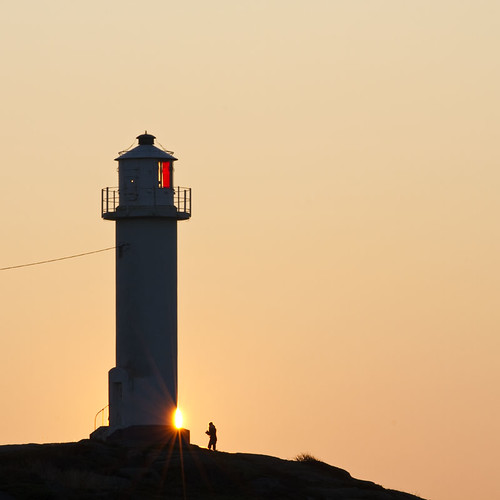 sunset lighthouse silhouette sweden fyr varberg halland stgi sigma70300mmf456apodgmacro canoneos7d subbe
