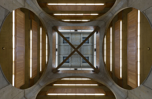 etatsunis unitedstates usa newhampshire exeter université university phillipsexeteracademy architecture bibliothèque library architecte architect louiskahn louisikahn louisisadorekahn zénithal zenithal frogseyeview