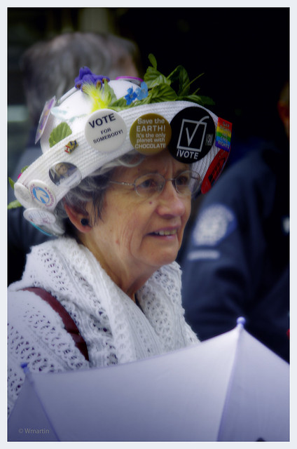 Occupy Calgary - raging granny