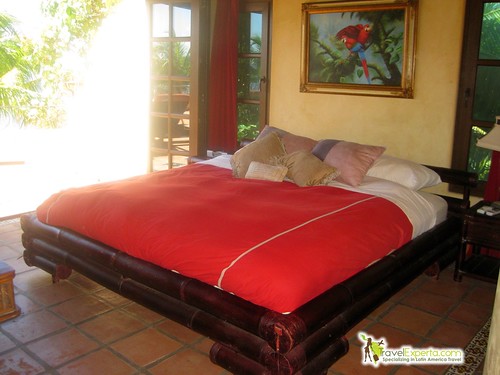 luxury room in a resort in honduras