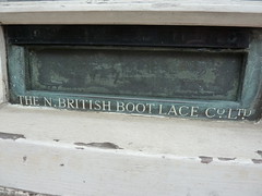 The N. British Boot Lace Co. Ltd letterbox
