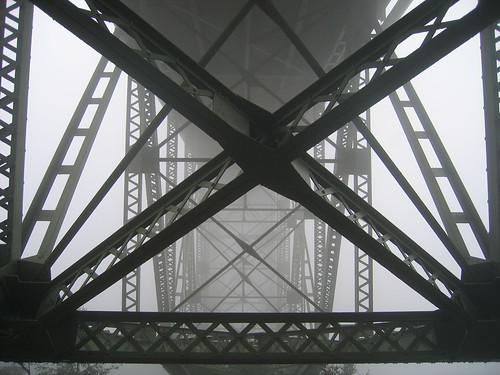 Fog Under Bridge
