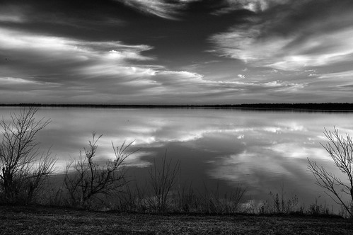 bw lake oklahoma landscape still oklahomacity lakeoverholser project365