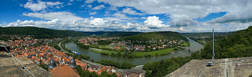 panorama germany deutschland nikon d70 main franconia franken wertheim duitsland burgruine frankenland mainschleife pwsonline