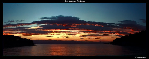 sea clouds sunrise canon croatia hvar makarska biokovo 450d