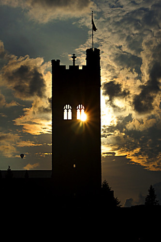 sunset summer western uwo theuniversityofwesternontario universityhill universitycollegetower