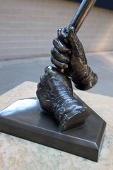 Pittsburgh - PNC Park: Bronze Casting of Ralph Kiner's hands