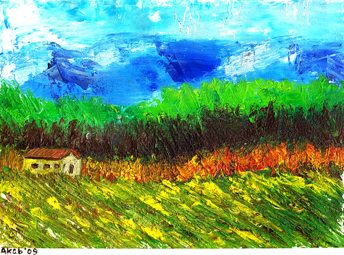 old pink blue original trees light shadow red sky italy cloud brown white house mountain black mountains color tree green art nature beautiful beauty field grass yellow modern clouds painting paper landscape geotagged florence europe paint strada artist italia day artistic outdoor iraq east canvas crop tuscany painter oil land impressionism firenze exile middle toscana impressionist iraqi artista tuscan ocher middleast akab wasfi