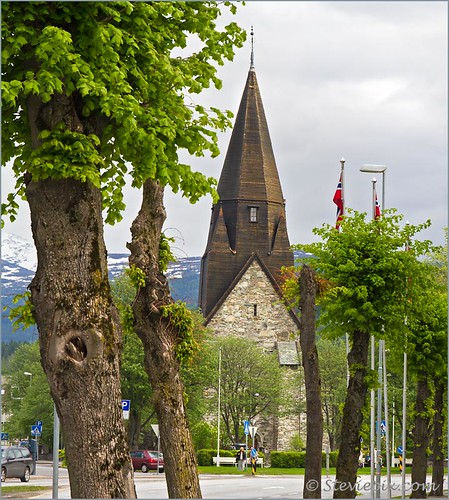 travel urban building church norway landscape photo spring religion may voss 2011 steviepix