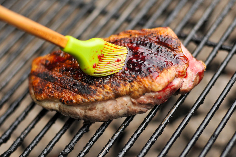 Spice Rubbed Grilled Duck Breast