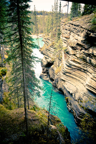 park canada river jasper falls national alberta athabasca sunwapta