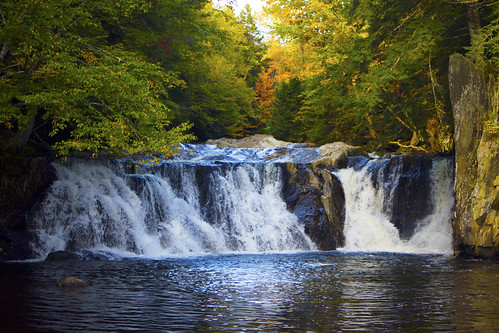 autumn fall river waterfall vermont falls worcester