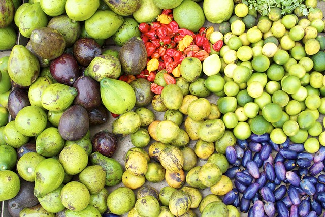 Fruits for sale in Malabo, Equatorial Guinea