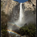 Yosemite - Bridalveil Falls - Double mist rainbows