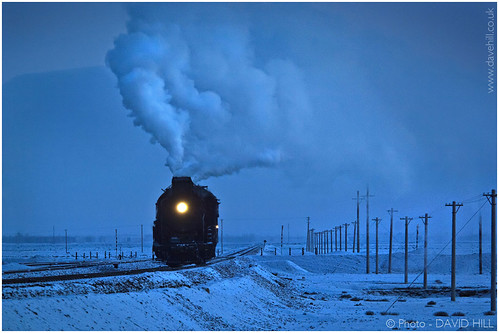 china railroad train mine desert railway steam coal davidhill sandaoling
