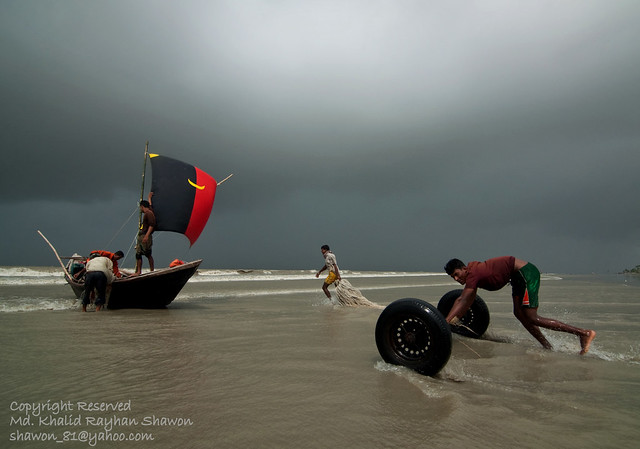On Return from the Sea - Beautiful Bangladesh Photography