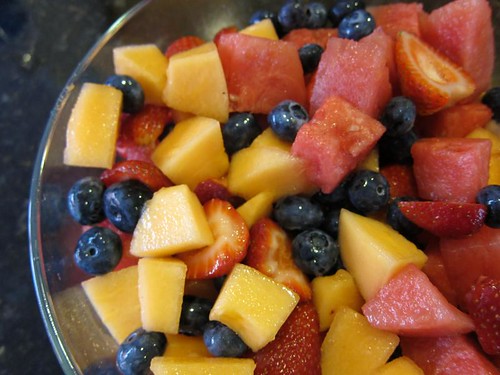 fruit, compote, blueberries, watermelon, ca… IMG_7372