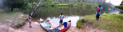 river michigan canoe canoeing