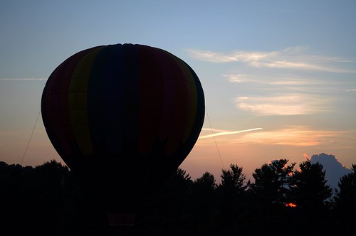 sunset dusk hotairballoon colonelsanders93 115project