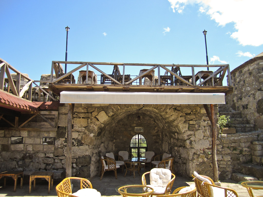 Bar/Restaurant atop the Sinop Tower Wall, Sinop Turkey