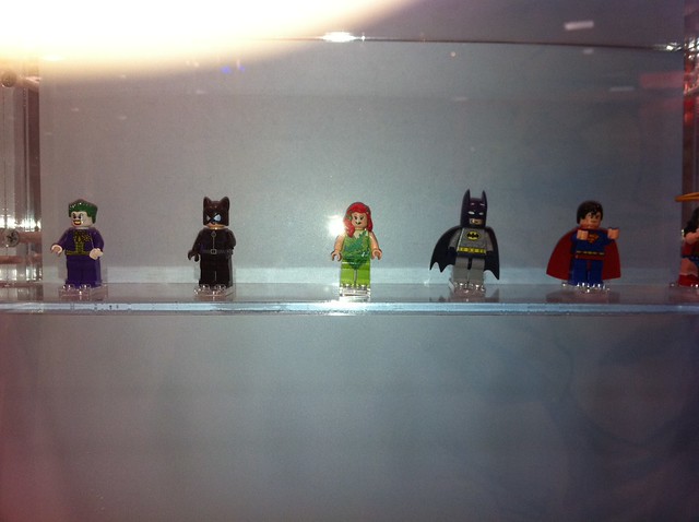 LEGO DC Minifigs at SDCC 2011, courtesy of meat1980