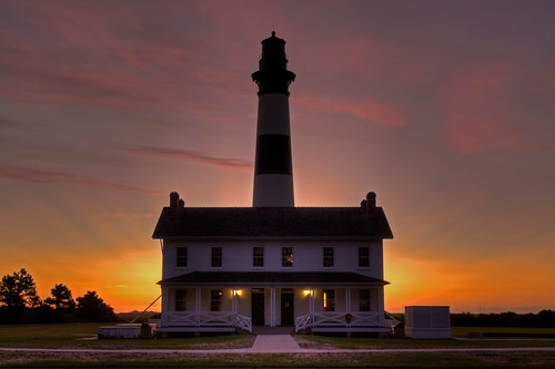lighthouse grass sunrise nc northcarolina outerbanks hdr obx bodieislandlighthouse davidhopkinsphotography