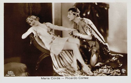 Maria Cord and Ricardo Cortez in The Private Life of Helen of Troy (1927)
