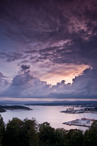 sunset clouds restaurant noorwegen ekeberg rainydaytomorrow