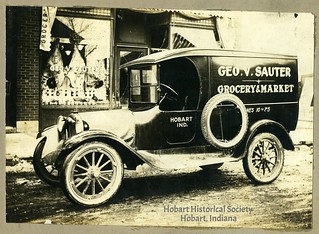 Sauter delivery truck, undated