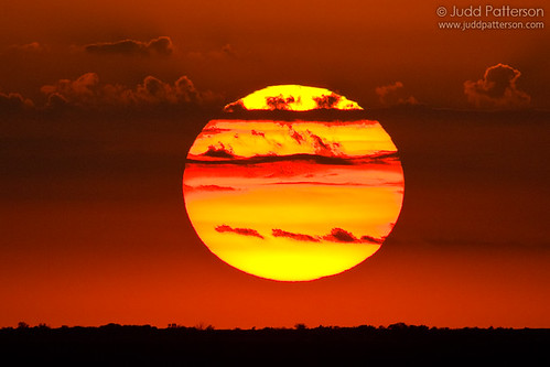 sunset sun evening day kansas prairie fiery