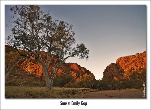 sunrise nikon australia riverbed outback northernterritory alicesprings centralaustralia macdonnellranges emilygap d700 davidnaylor eucalypte