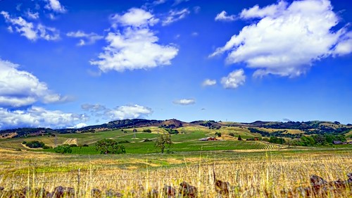 california blue landscape skies scenic napa vista hdr rollinghills
