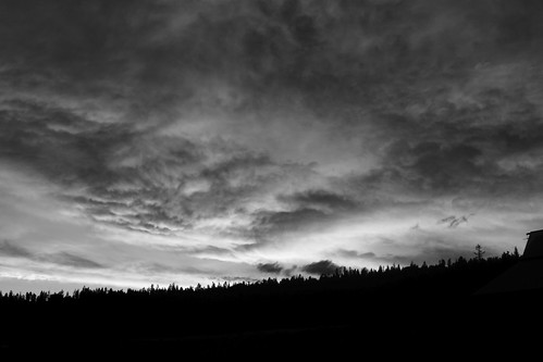 sunset sun white black reflection monochrome vertical horizontal clouds landscape evening sundown gray shades nightfall
