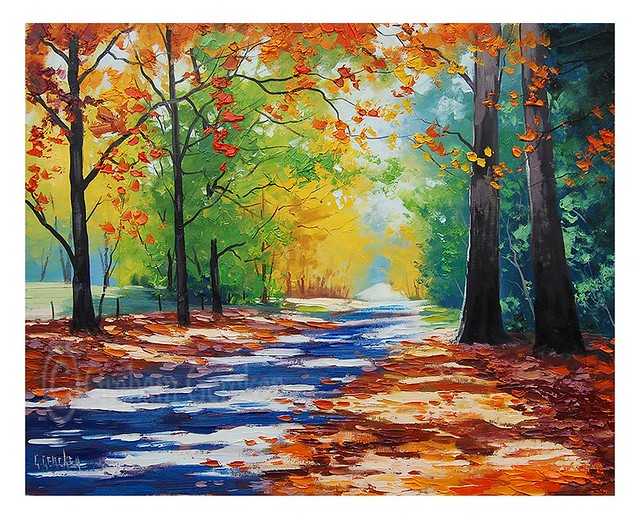 Autumn Paintings | Original Oil Painting from my Autumn Seri… | Flickr ...