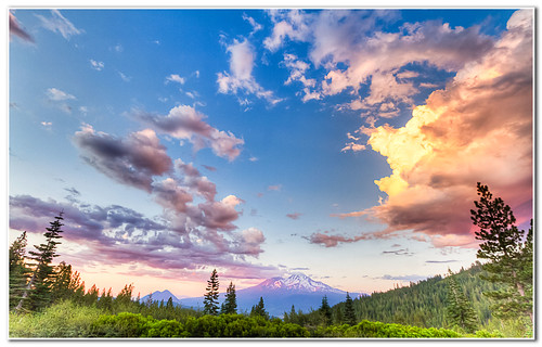 california ca sunset mountain colors canon landscape iso200 wide mtshasta f11 hdr 10mm castlelake canoneos7d canon7d
