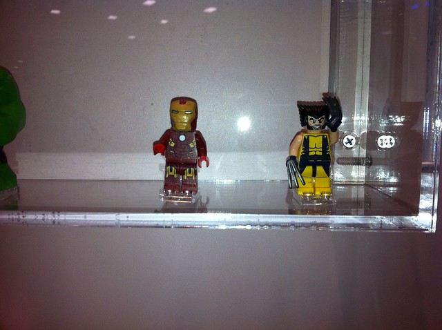LEGO Marvel Minifigs at SDCC 2011, courtesy of meat1980