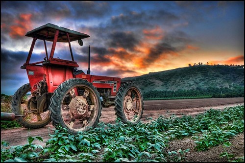 california ca sunset wallpaper sky tractor field clouds nikon camarillo hdr topaz d90 photomatix