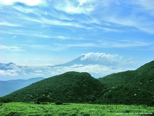 mountain japan landscape volcano fuji hakone stratisphere