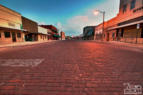 sunset usa oklahoma nikon downtown places historic durant hdr 2011 d5000 nikond5000