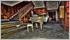 Piano at Pink Palace