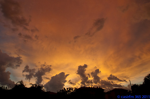 sunset sky orange nikon tramonto sigma brianza luglio 2011 d90 project365 colorphotoaward flicktoday casirfm