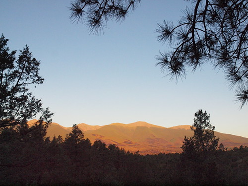 mountains sunrise colorado co